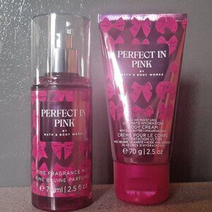 Bath & Body Works Perfection Pink Body Cream & Mist